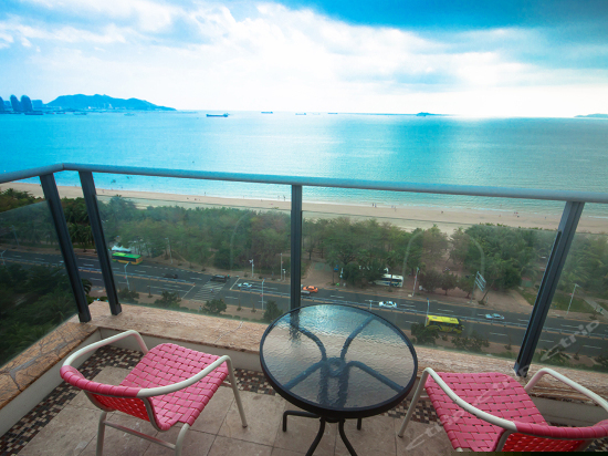 浪漫海景圆床房