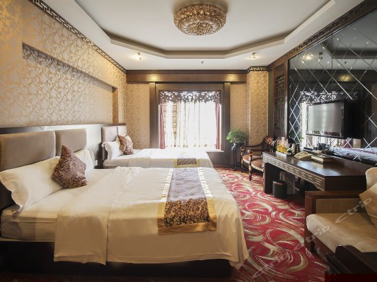 中式古典双床间