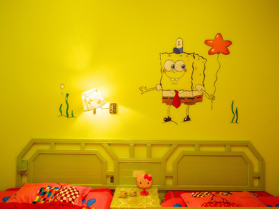 动漫精灵双人房