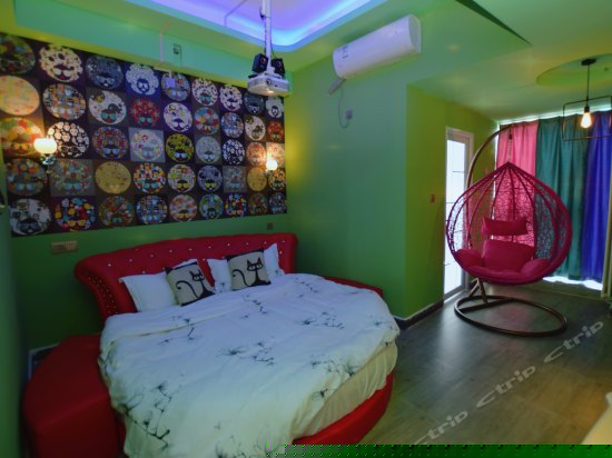 景观影院主题房