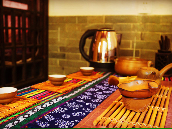 古典雕花庭院大床房