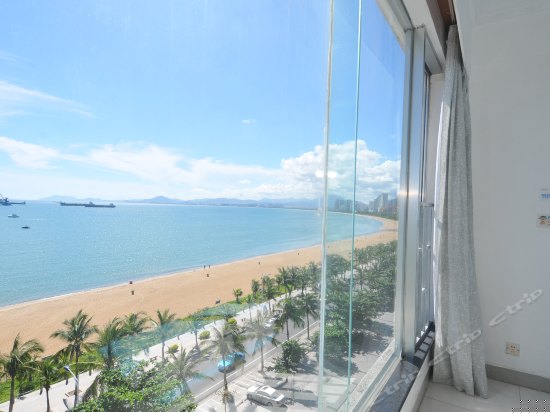 全海景大落地窗双床间