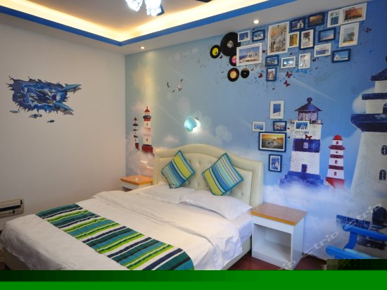 地中海小清新精致大床房