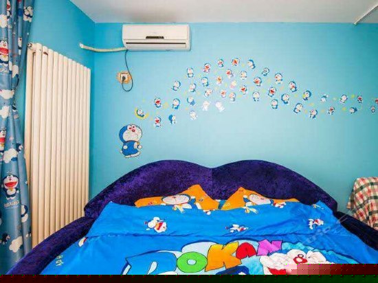 主题海景圆床房