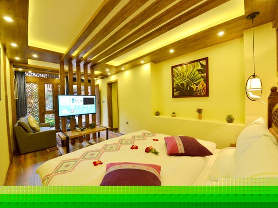 爱尚院花园主题大床房