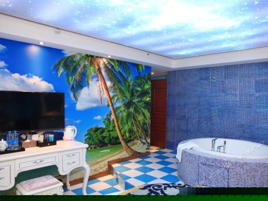 浪漫温情浴缸房