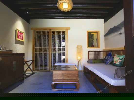 庭院星空复式双人间