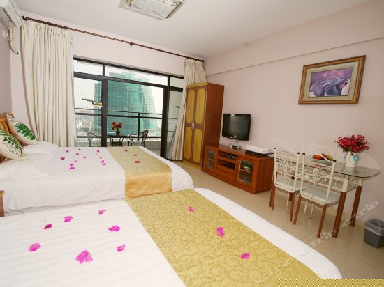 豪华海景家庭房