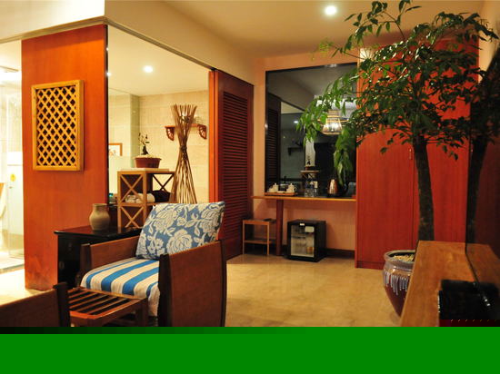 独立花园海景大床房