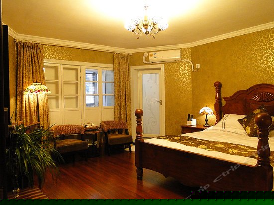 美式乡村海景大床房