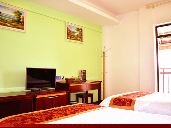 阳台江景双床房