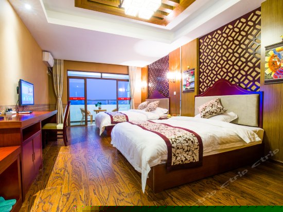 独立阳台江景双床房