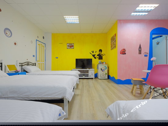 背包客四人房(单人床位)