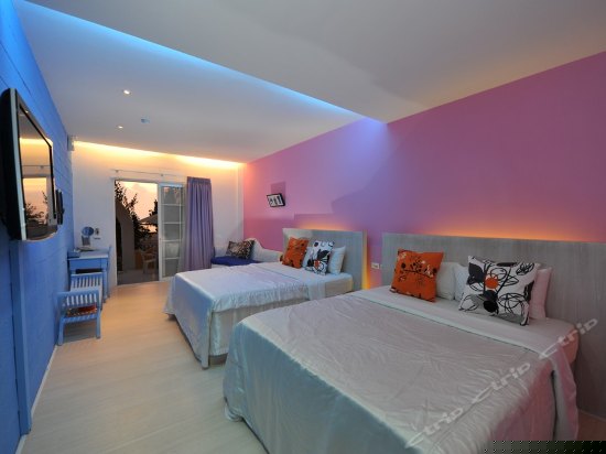 舒适庭院家庭房