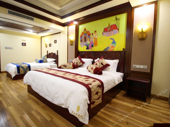 南亚风情花园亲子房