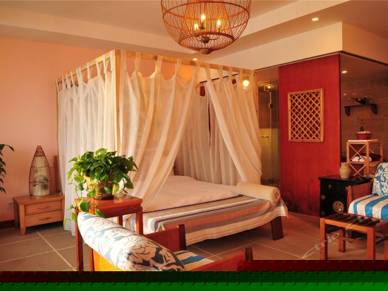 独立花园海景大床房