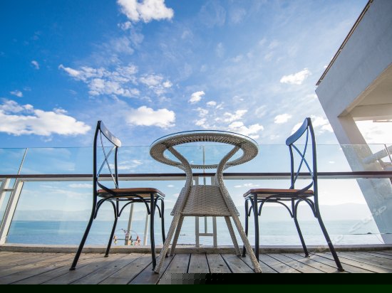 美国乡村风情海景大床房208房