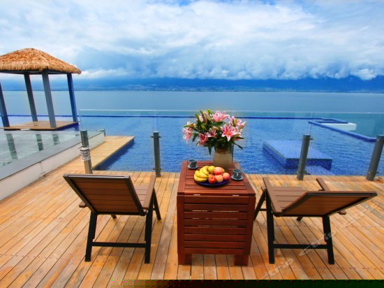 真美无敌全景大床房