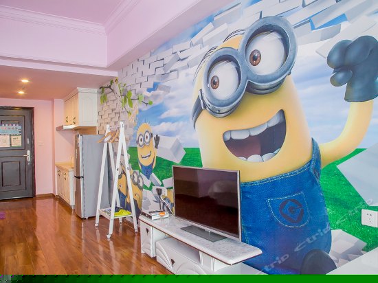 小黄人亲子双床房