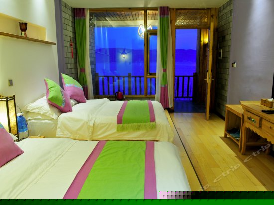 高层宽海景亲子房-古达