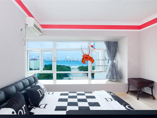 飘窗海景独卫大床房