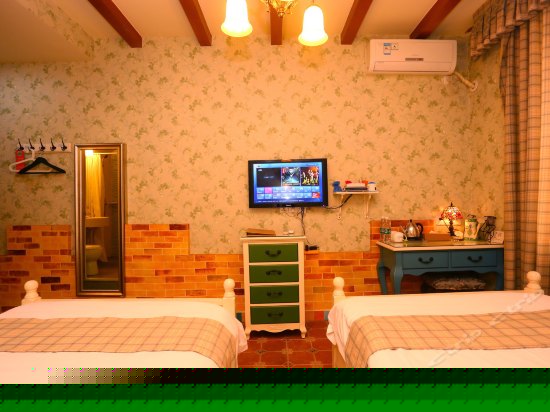 豪华风情双床房