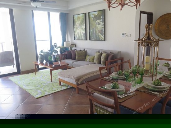 听海三室一厅海景家庭套房