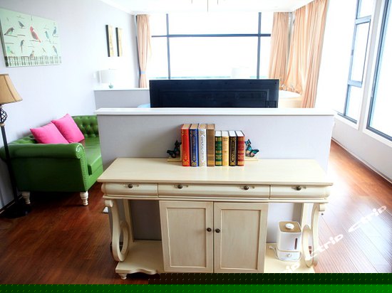 豪华海景浴缸房