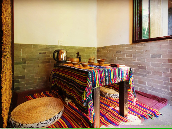 古典雕花庭院大床房