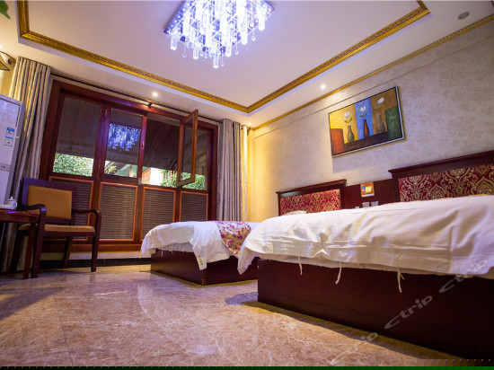 花园式观景双床房