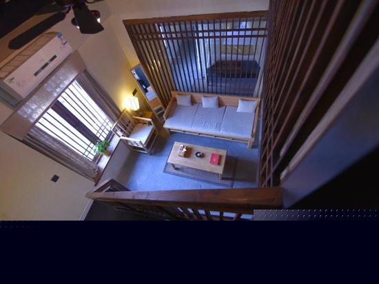 参禅家庭复式架子大床套房