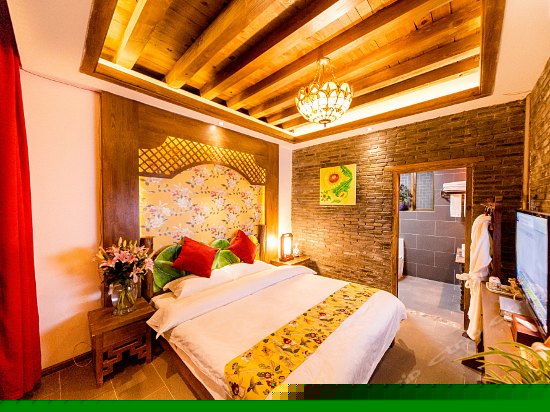 大业店古韵露台大床房