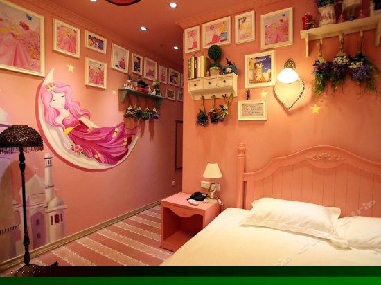 睡美人,梦幻主题房(无窗)
