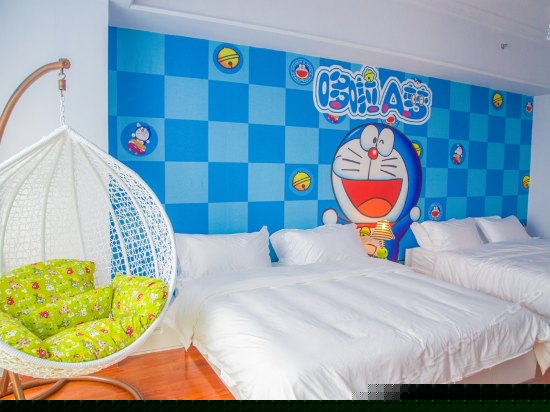 多啦A梦亲子双床房