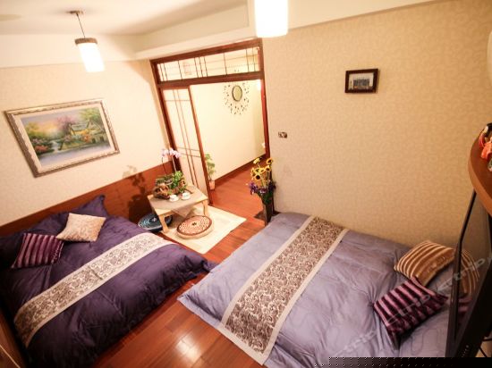 和风面纱四人套房