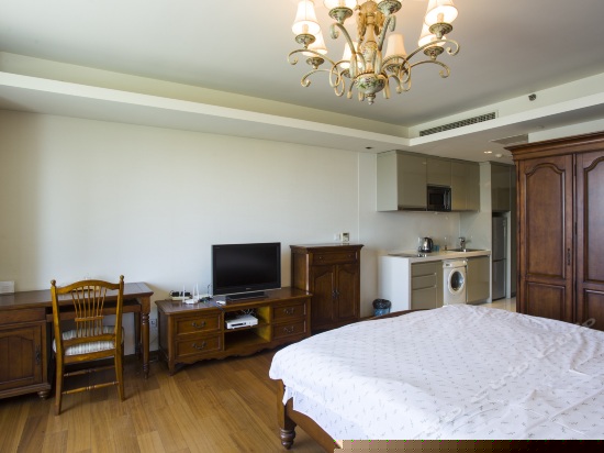 豪华双人大床房