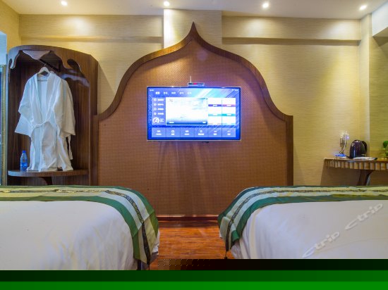 风情带一厅双床豪华房