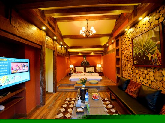 爱尚院花园浪漫大床房