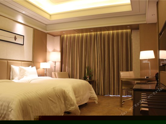 高级市景双床房