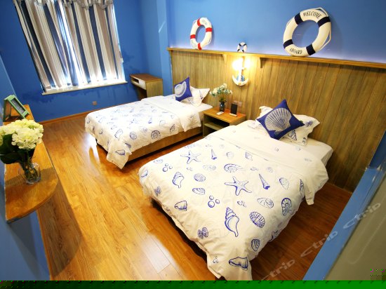 地中海风情双床间