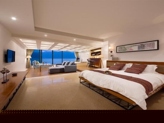 180度蜜月汤池亲水大套房