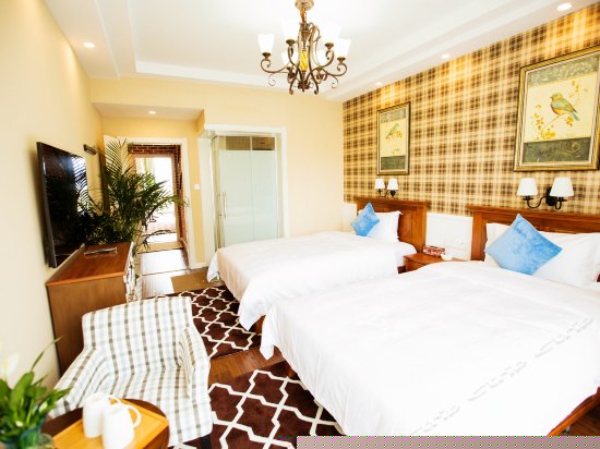 典雅园景双床房