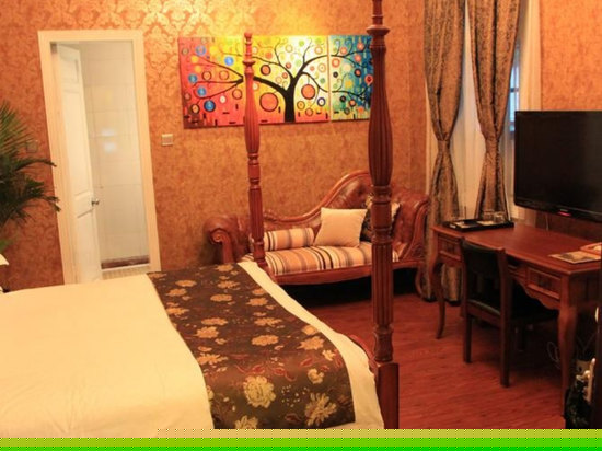 典雅欧式海景大床房