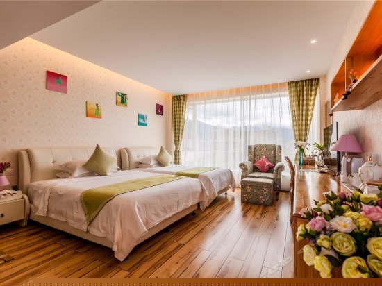 柠檬树休闲温馨亲子房