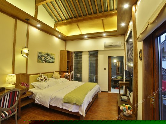 花前月下观景大床