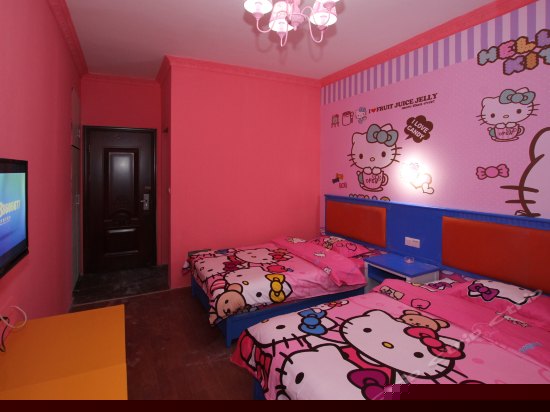Hello Kitty精致双床房