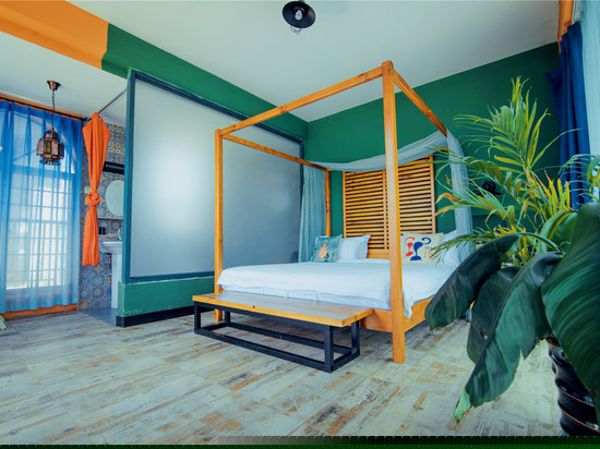 独立阳台浴缸海景房