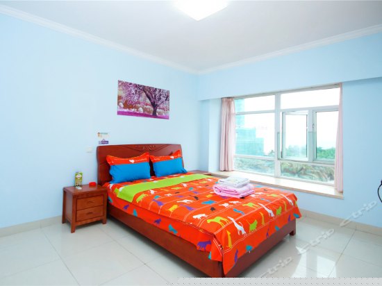 高层豪华正海景180度四室一厅套房803