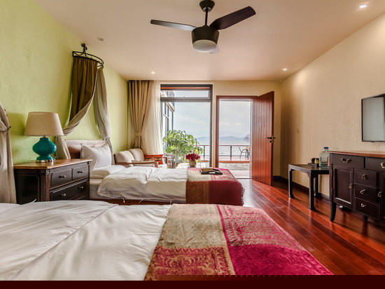 海语海景双床房