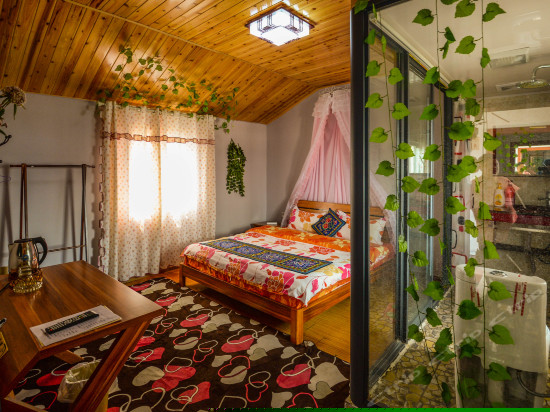 （雪）情侣木屋大床房